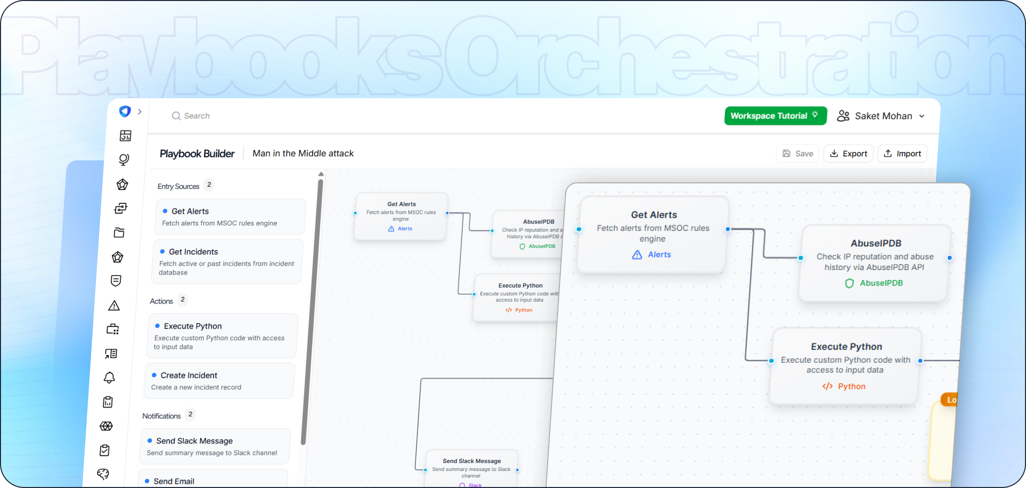 CRISKLE MSOC Playbooks Orchestration
